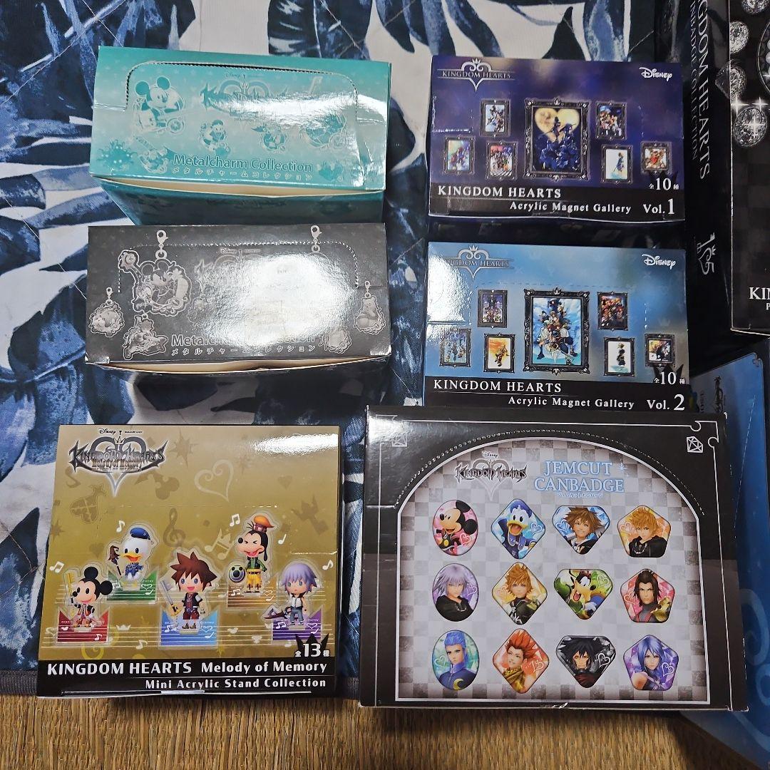 【値下げ可】キングダムハーツ アクリル　メタルチャーム カンバッジ　まとめ