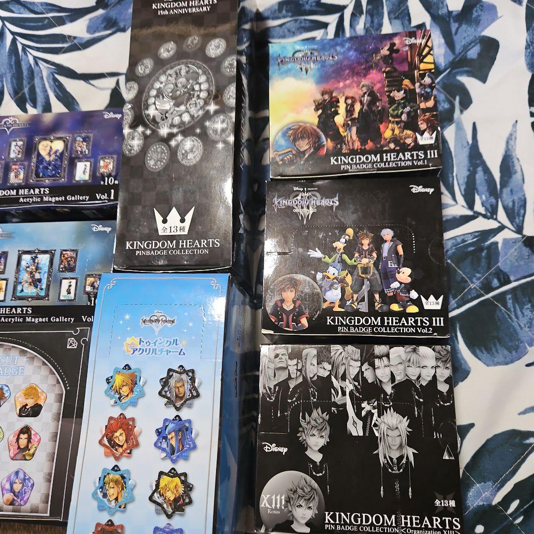 【値下げ可】キングダムハーツ アクリル　メタルチャーム カンバッジ　まとめ