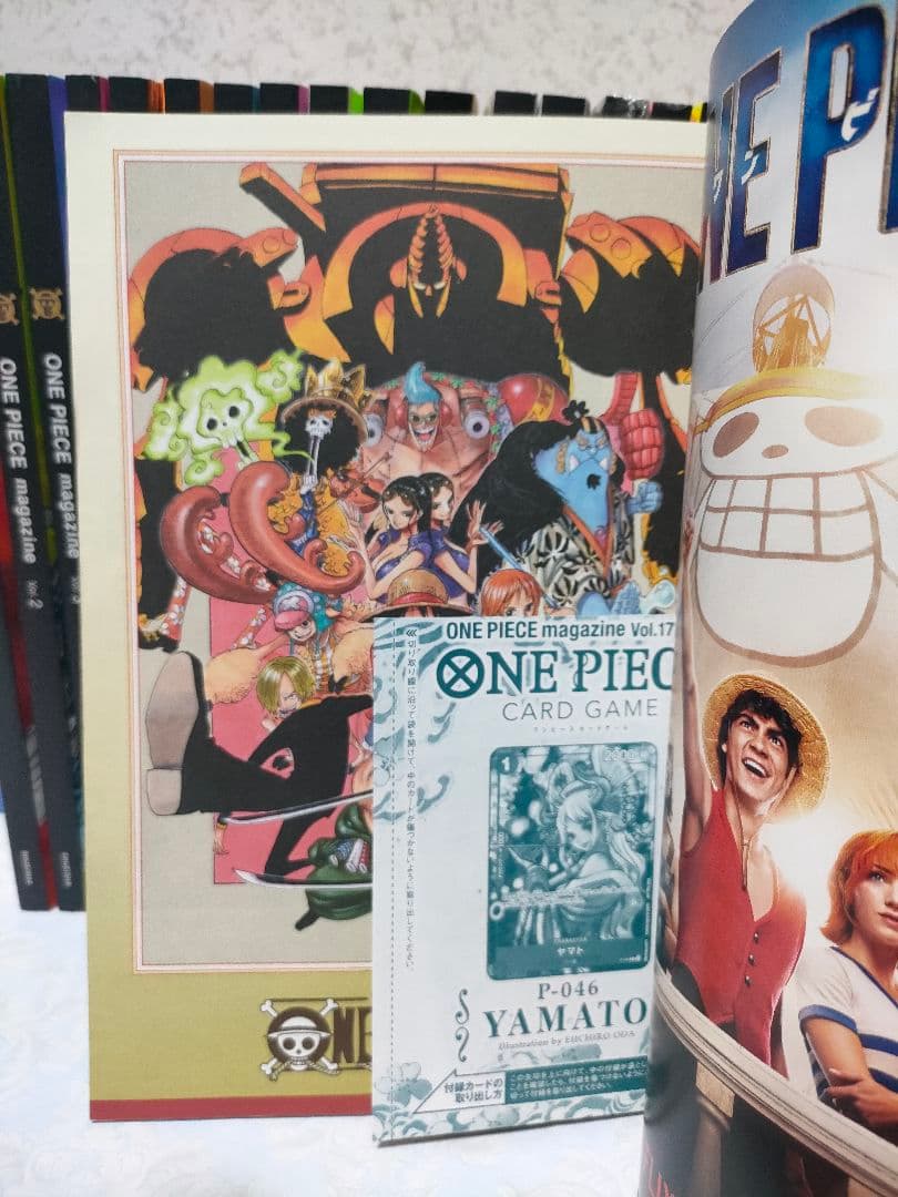 【付録未開封】ワンピースマガジン 既刊全巻セット　21冊
