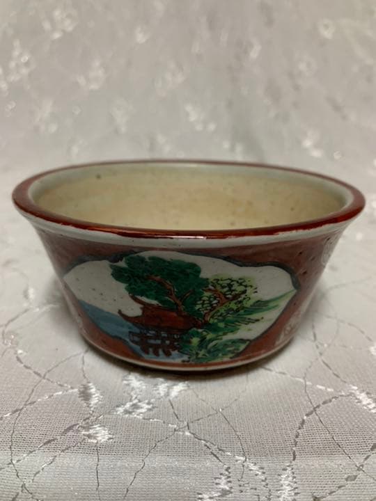 九谷　盆栽鉢