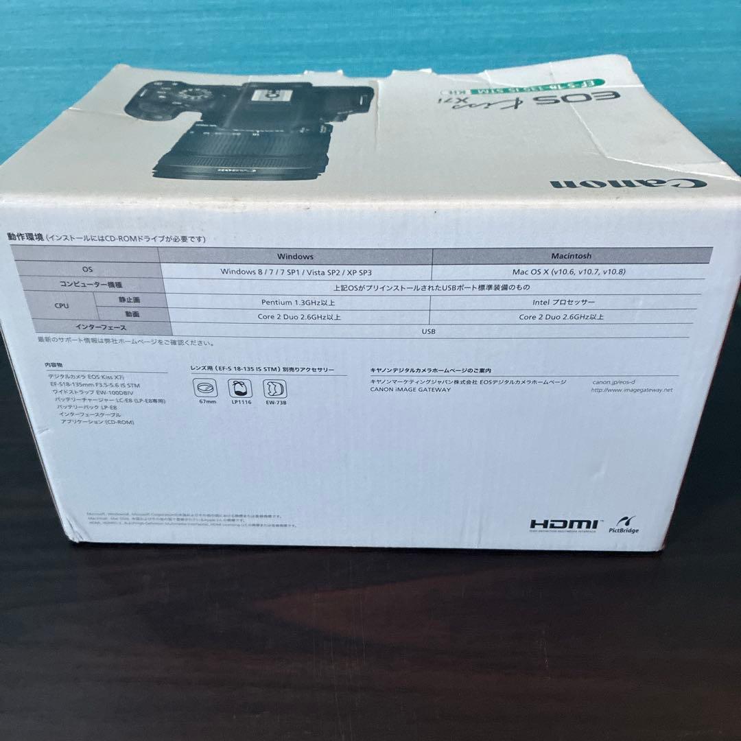 Canon EOS Kiss X7i 18-135 IS レンズキット 元箱付