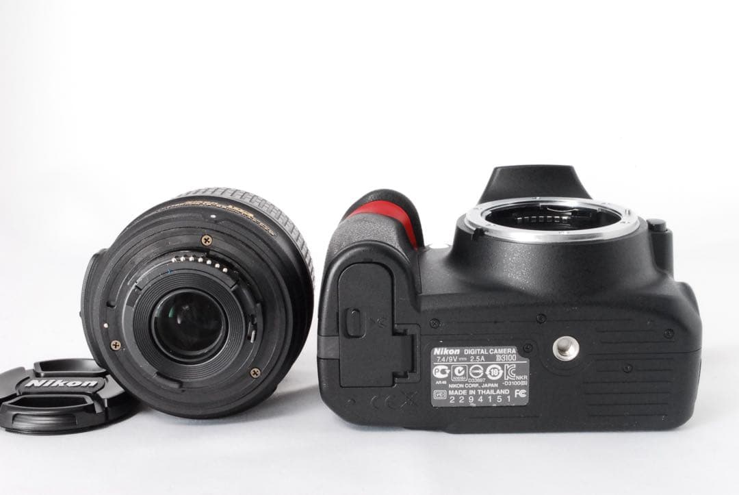 Nikon D3100 レンズセット◆スマホ転送◆手ぶれ補正搭載◆一眼レフカメラ