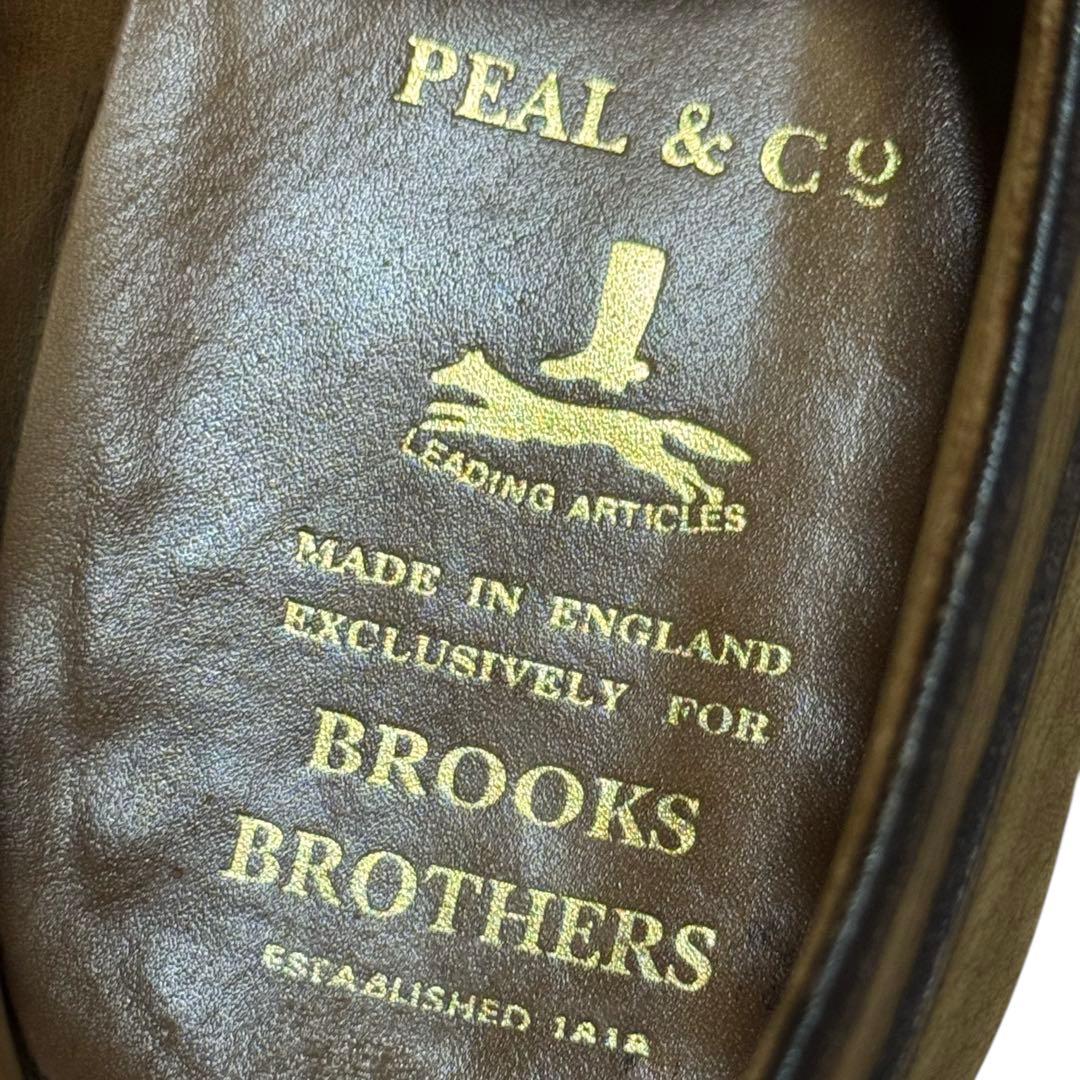 【ブルックスブラザーズ】Uチップ クロケット＆ジョーンズ製 325ラスト 8D