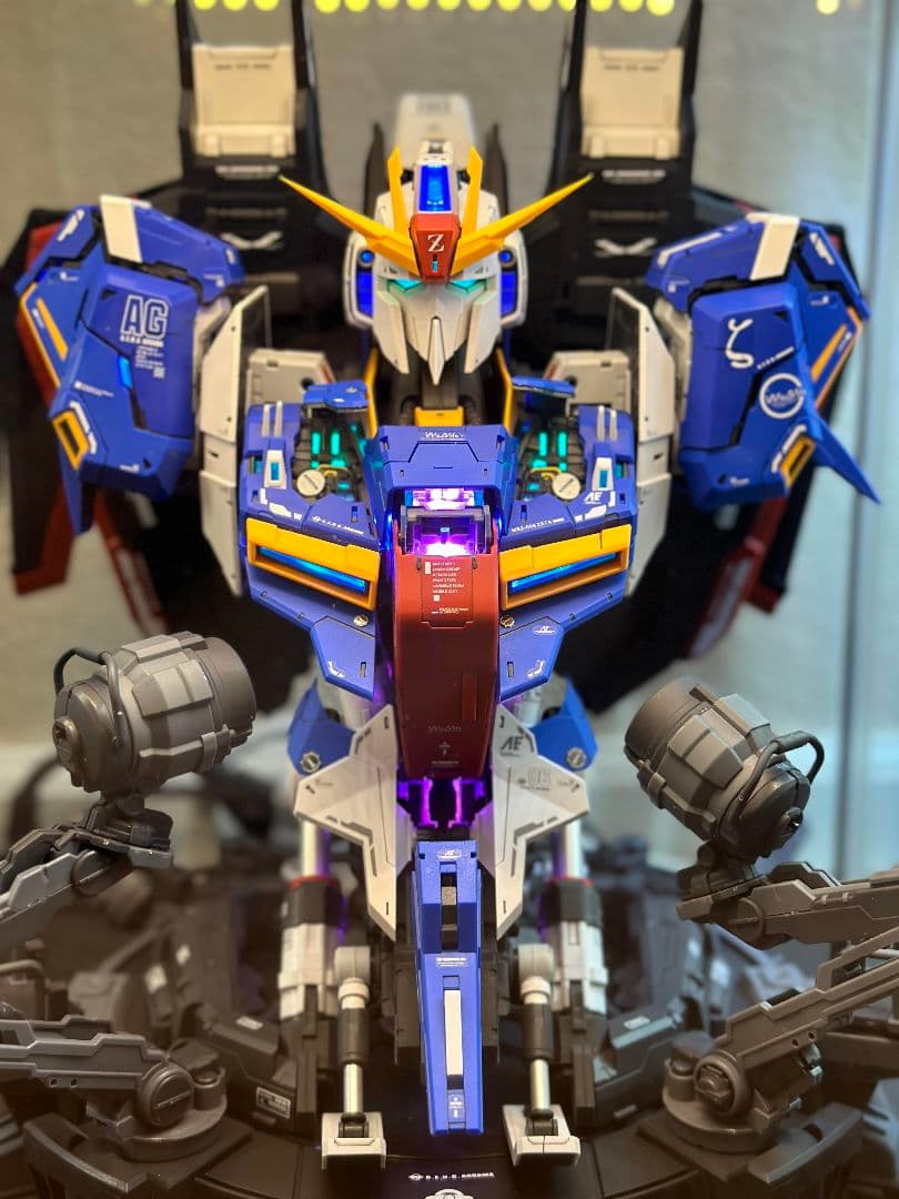1/35 ゼータガンダム バスト 未開封 LED/金属パーツ付
