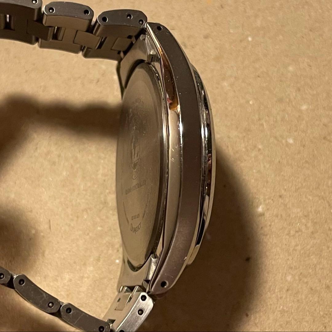 【ジャンク品】CITIZEN クロノグラフ 腕時計 AT8040-57E