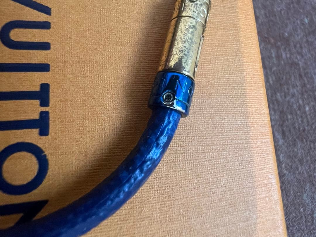 Louis Vuitton ブレスレット モノグラム　ブルー