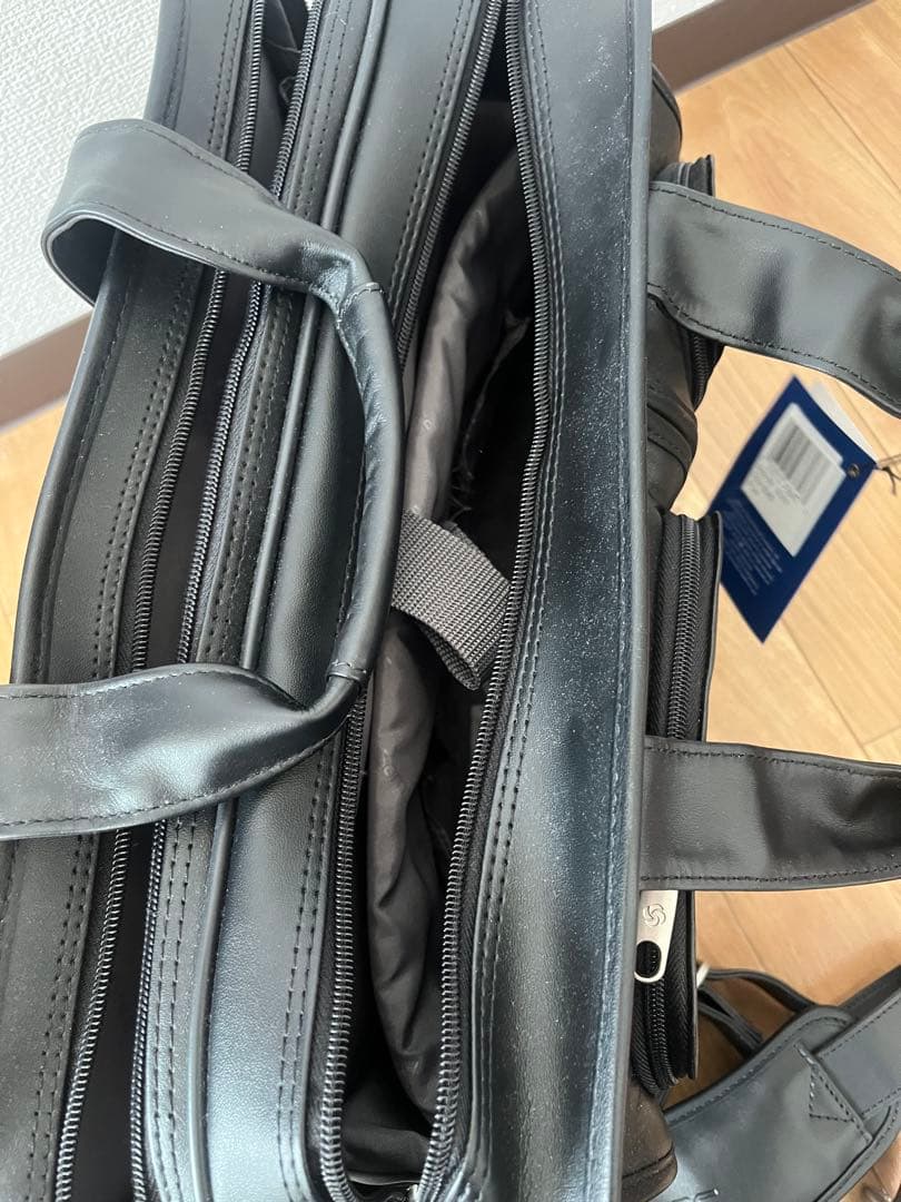 ブラック ビジネスバッグ A4サイズ対応