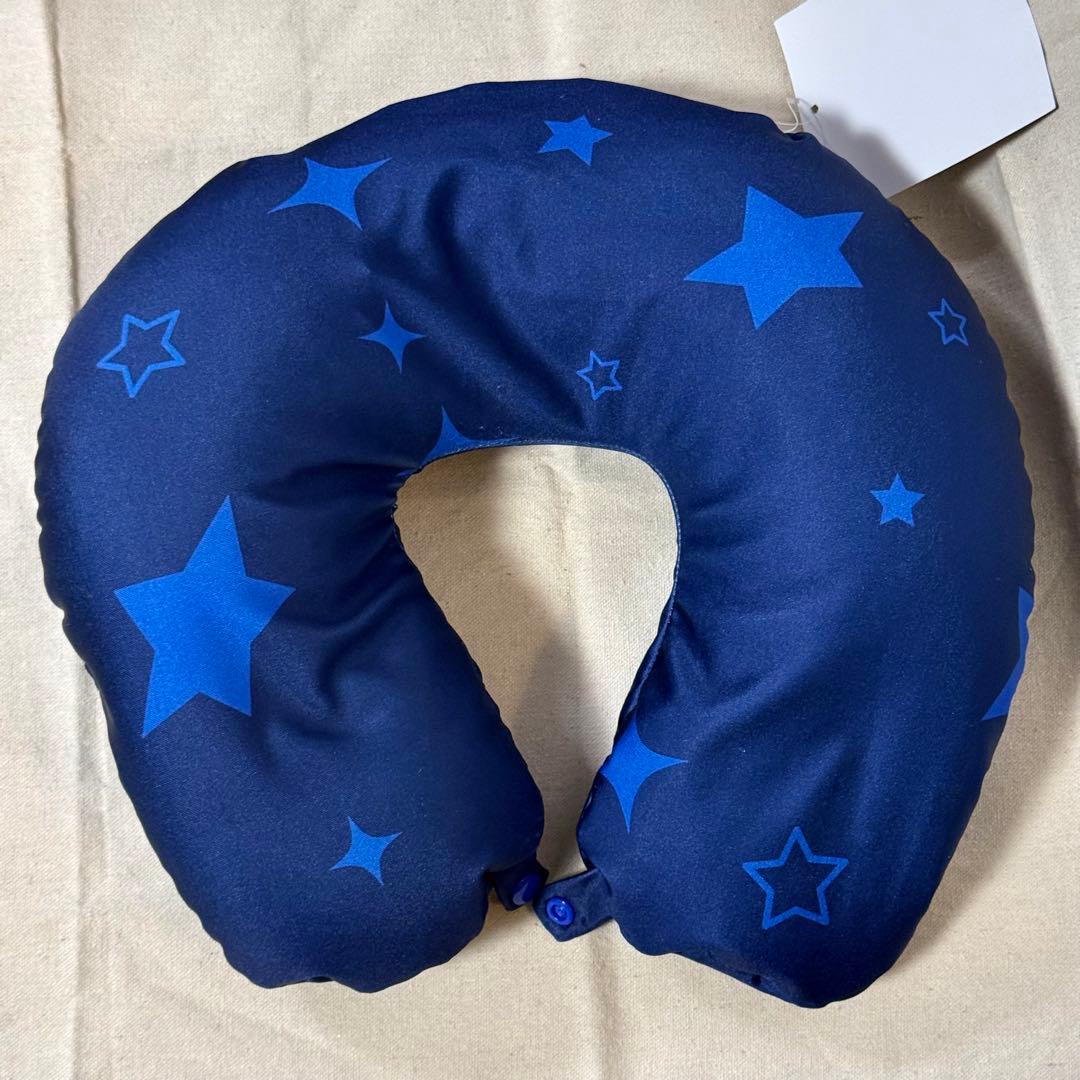 大阪万博 アメリカ館 スパーク　リバーシブルネックピロー　ぬいぐるみ