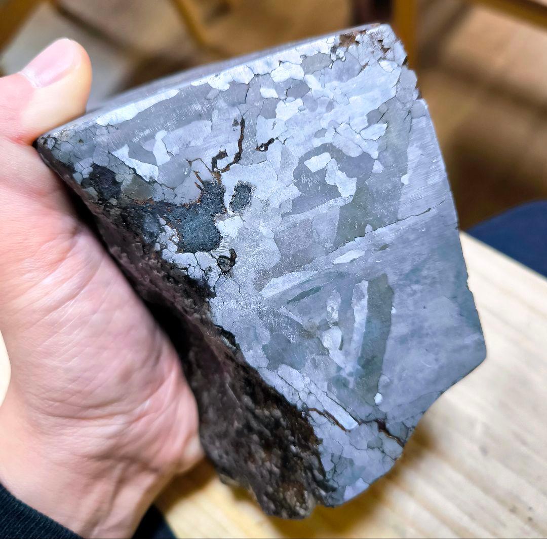 超大型 極上品質 カンポデルシエロ隕石 3kg 鉄隕石　パワーストーン 隕石