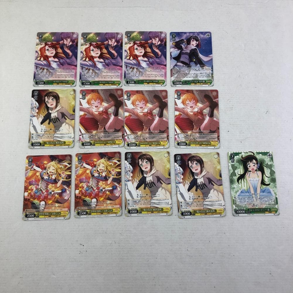 ヴァイスシュヴァルツ カード 大量まとめ　SP/RRR/SR/HLP/RR/R