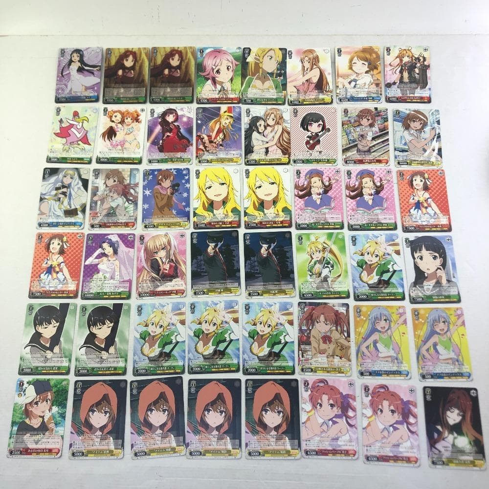 ヴァイスシュヴァルツ カード 大量まとめ　SP/RRR/SR/HLP/RR/R