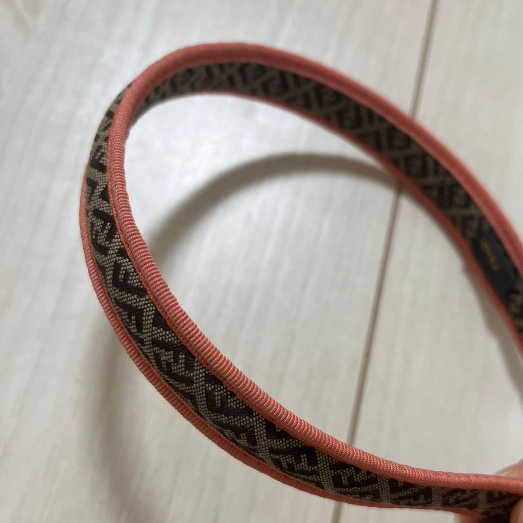 FENDI カチューシャFFズッカ柄