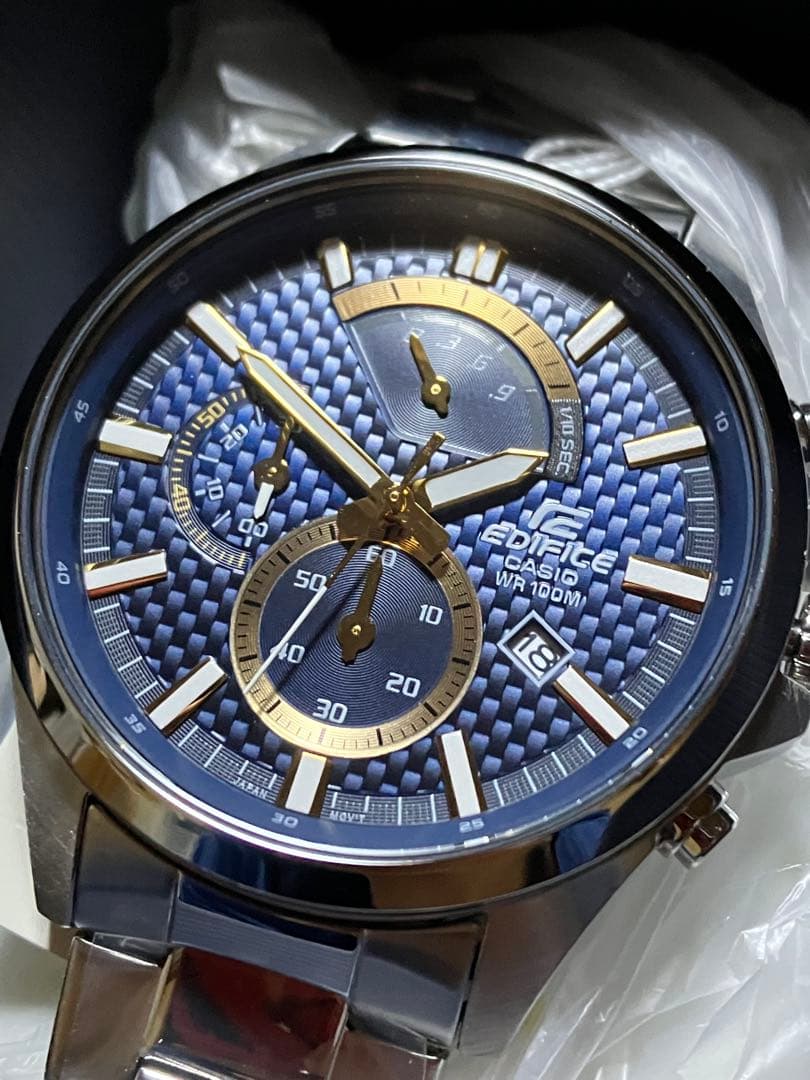 CASIO EDIFICE カシオ　エディフィス　腕時計EFV-530D-2AV