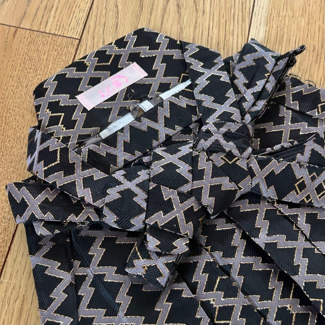 腰紐不要！5歳用羽織袴セット　緑　乙葉　日本製