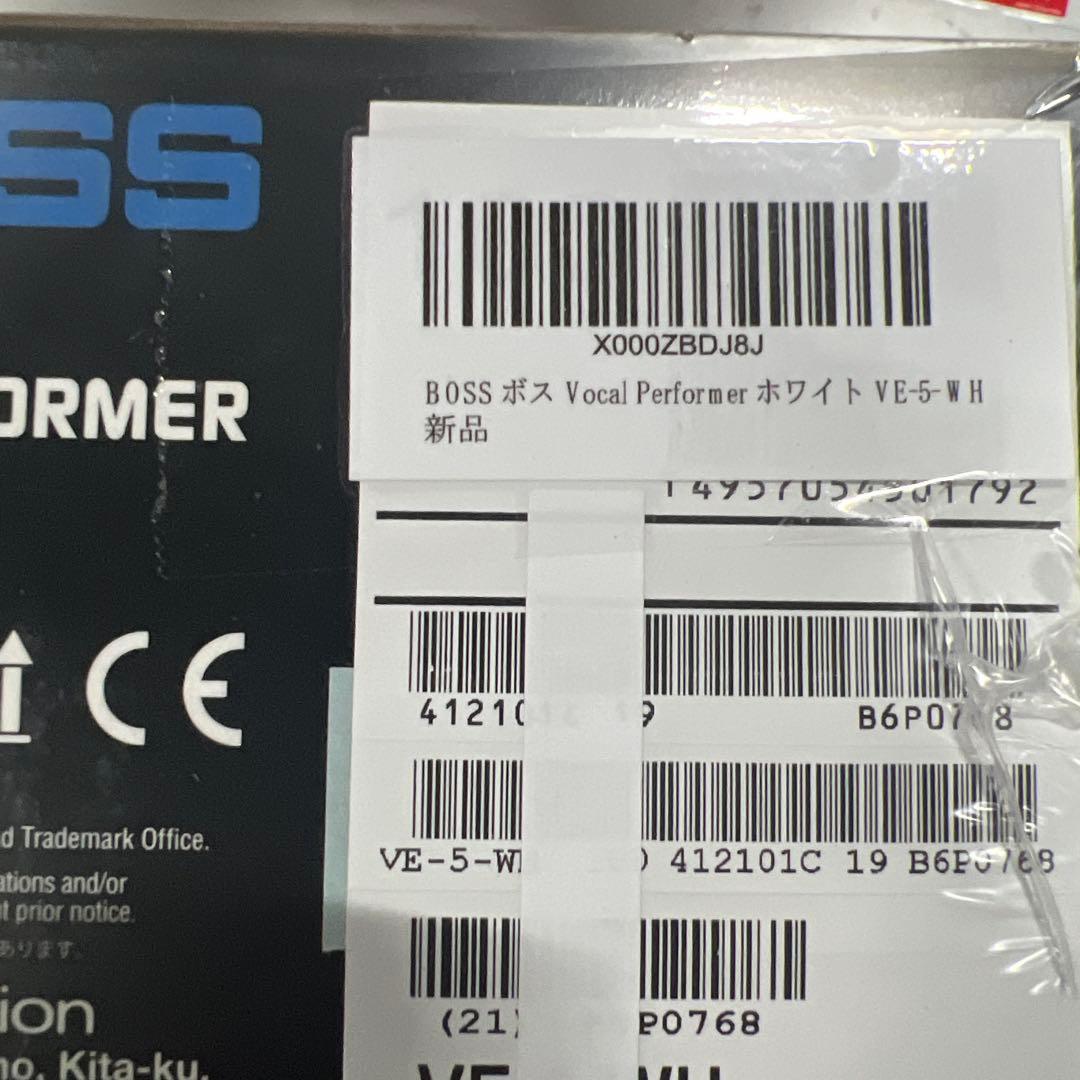 BOSS(ボス) Vocal Performer VE-5-WH
