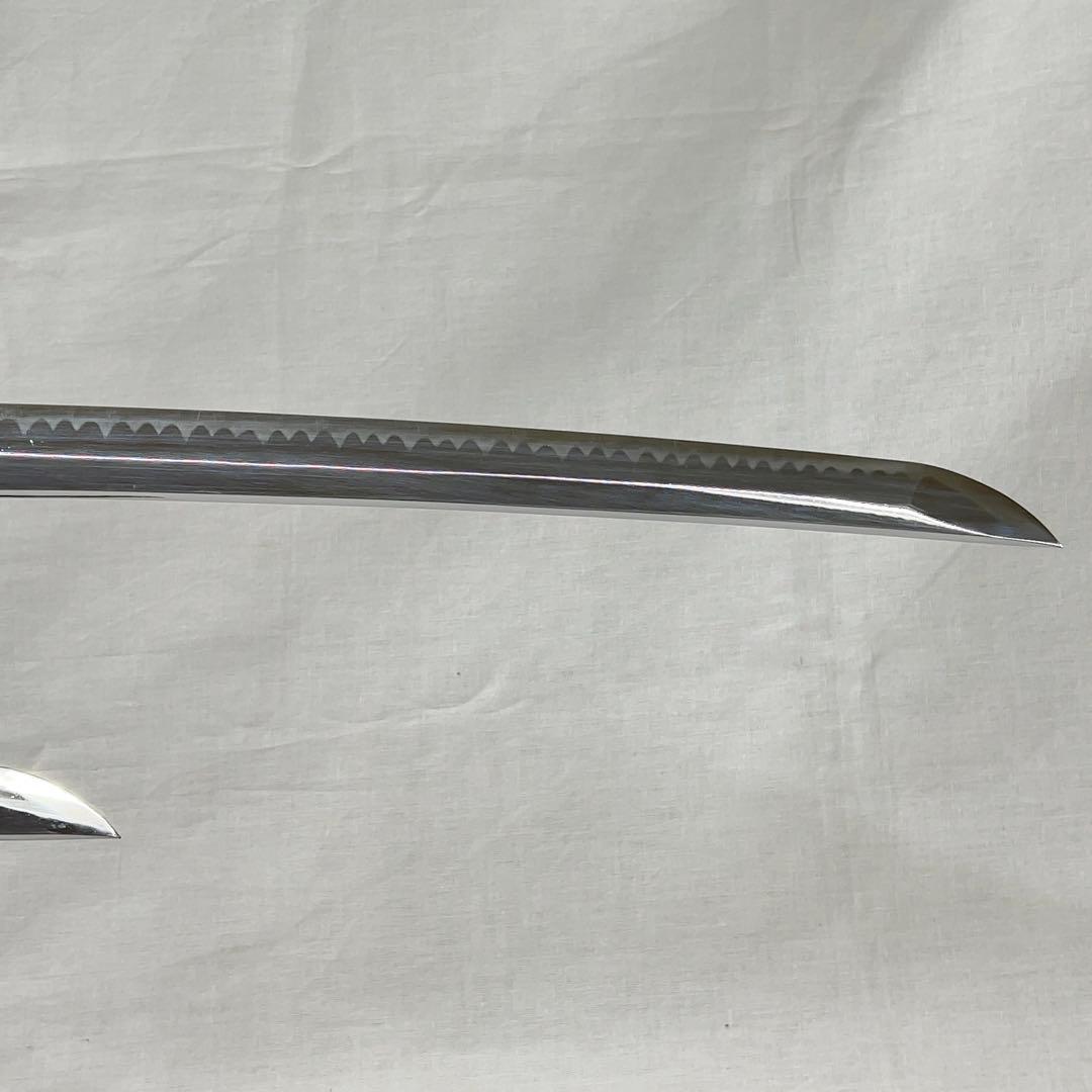 【模造刀】二本差し 太刀 脇差 龍鍔 茶色鞘 日本刀