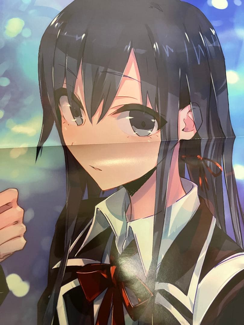 【非売品】やはり俺の青春ラブコメはまちがっている。 原作 B2 八つ折りポスター