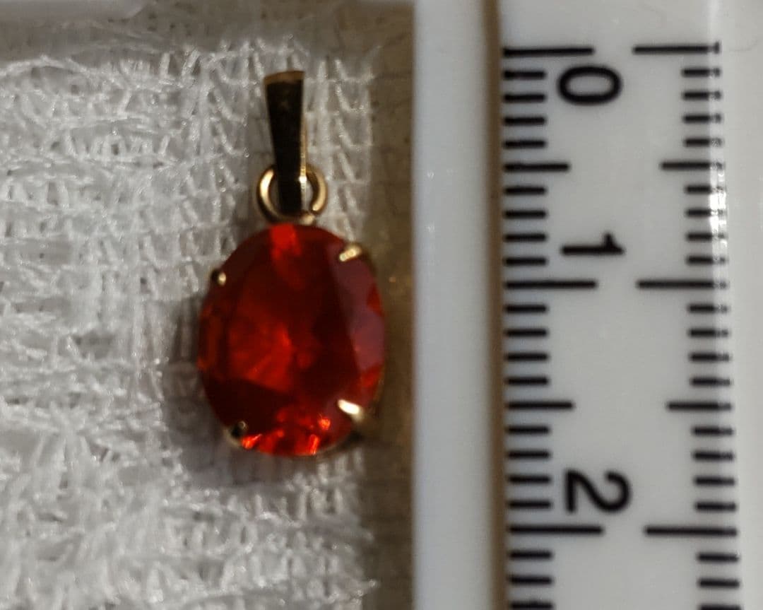 ファイアーオパールペンダントヘッド(18K)