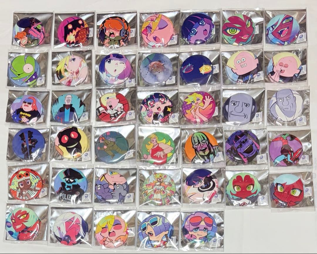 パンストフェス イベント限定 缶バッジくじ 全40種 コンプリートセット