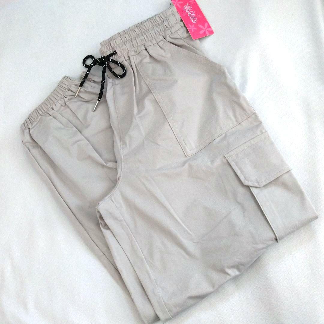 あさぴょん★今季新作 ピンクラテ★冷感カ－ゴパンツ 150