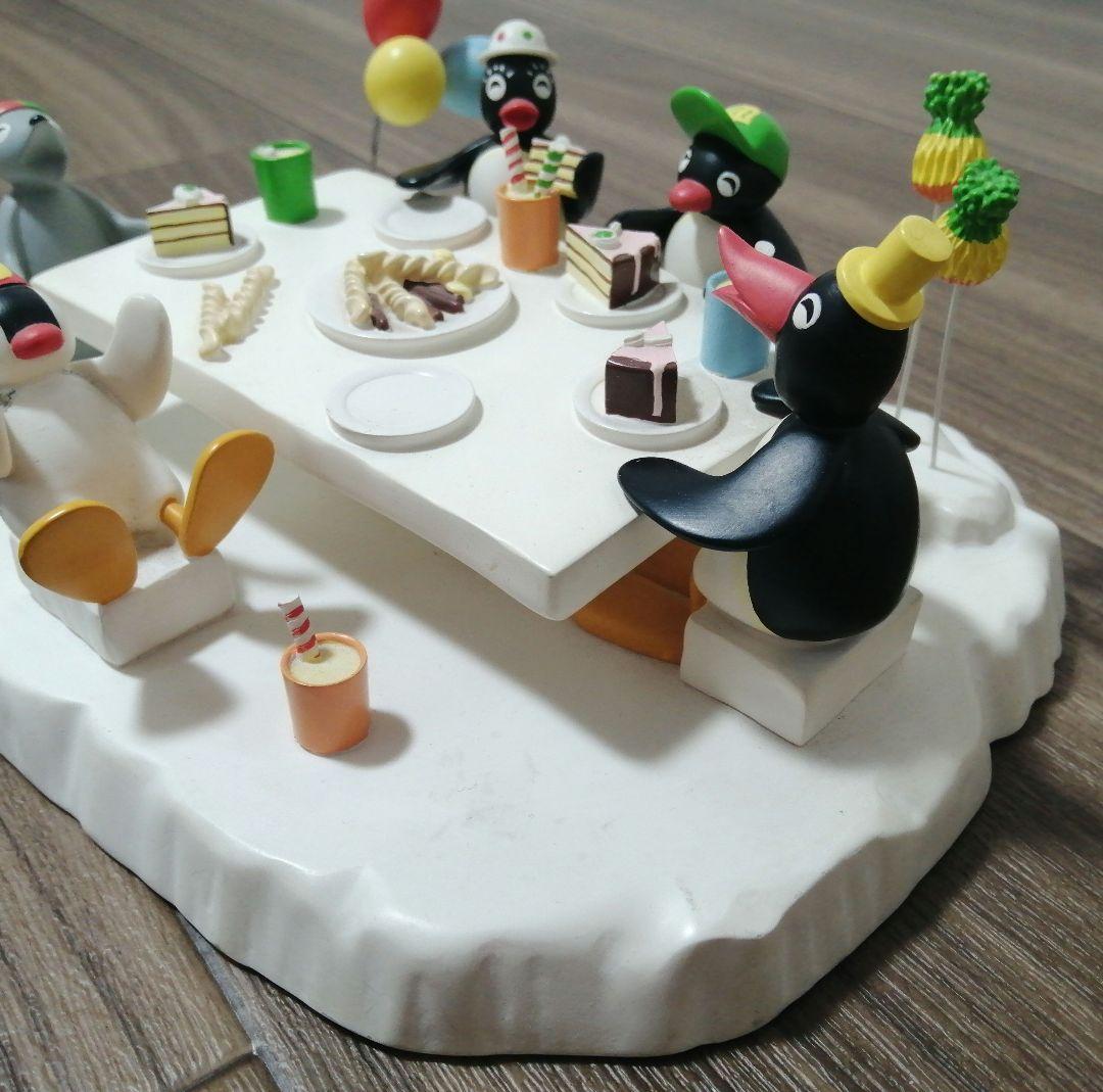 希少レア ピングー バースデー フィギュア pingu ジオラマ パーティー