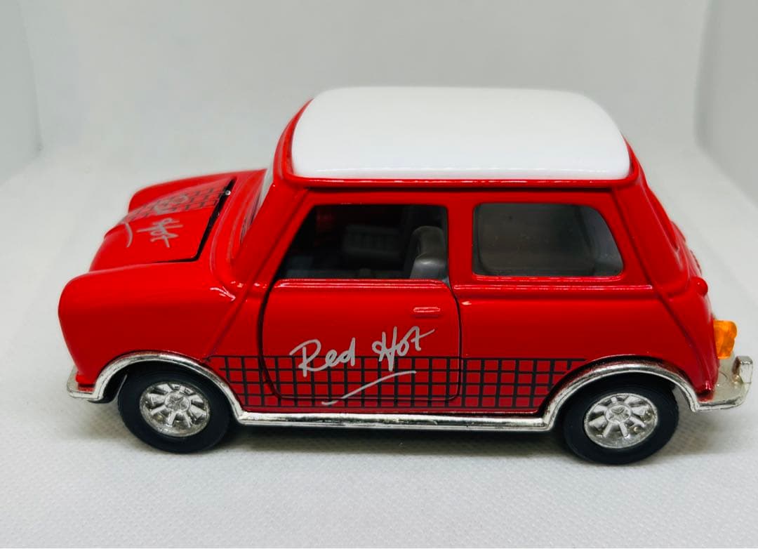 ミニクーパー　ダイキャスト　中古　Red Hot