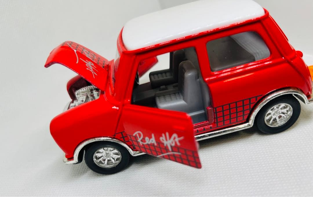 ミニクーパー　ダイキャスト　中古　Red Hot