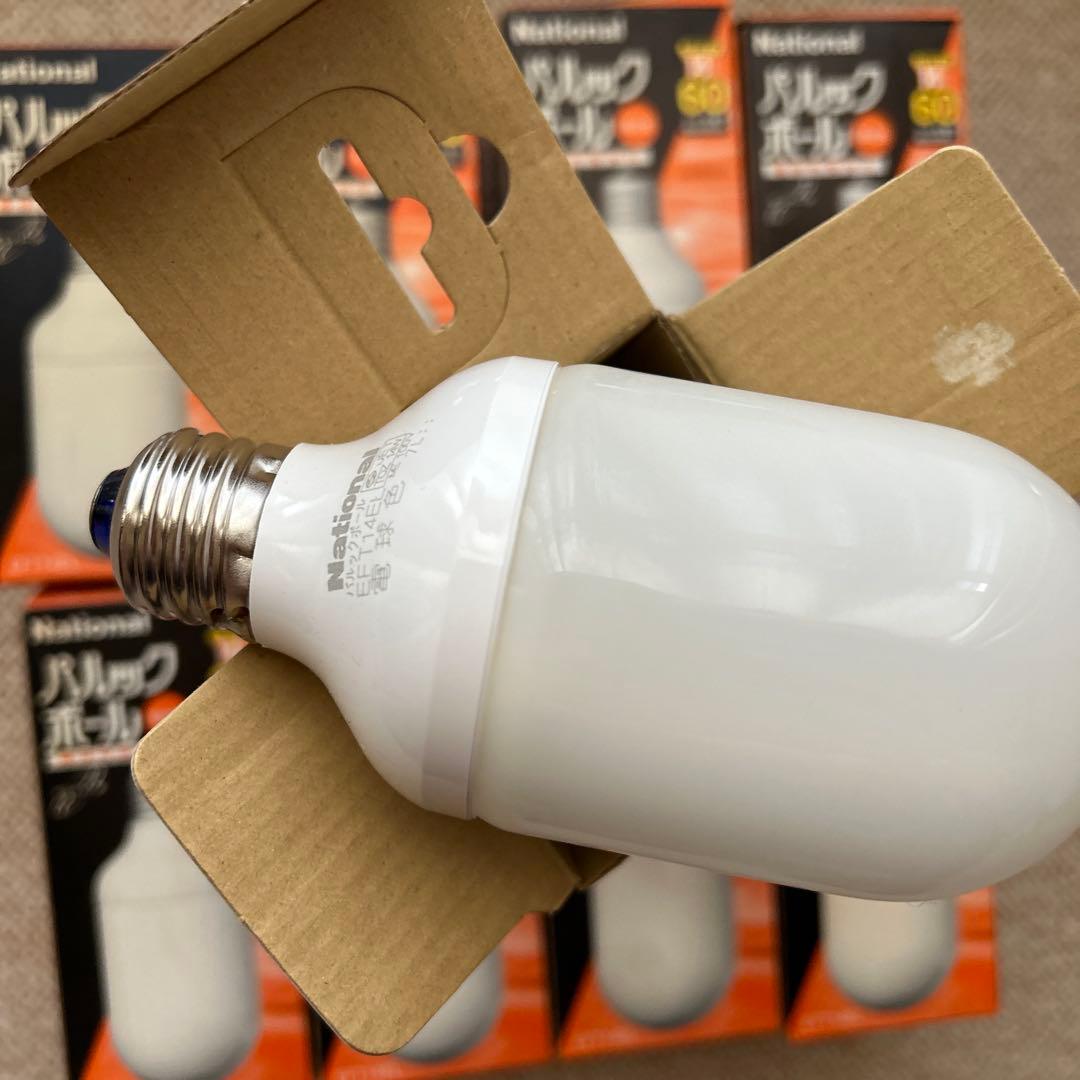 ナショナル　パルックボール　電球型蛍光灯　EFT14EL ９個