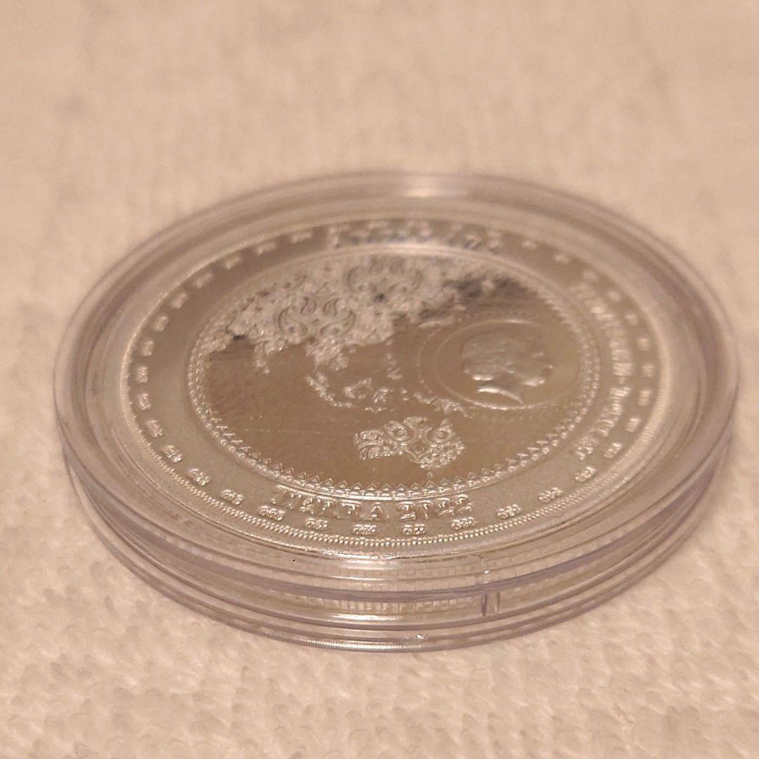 2022年 トケラウ　「地球　テラ」１オンス銀貨　　豪華おまけ付き