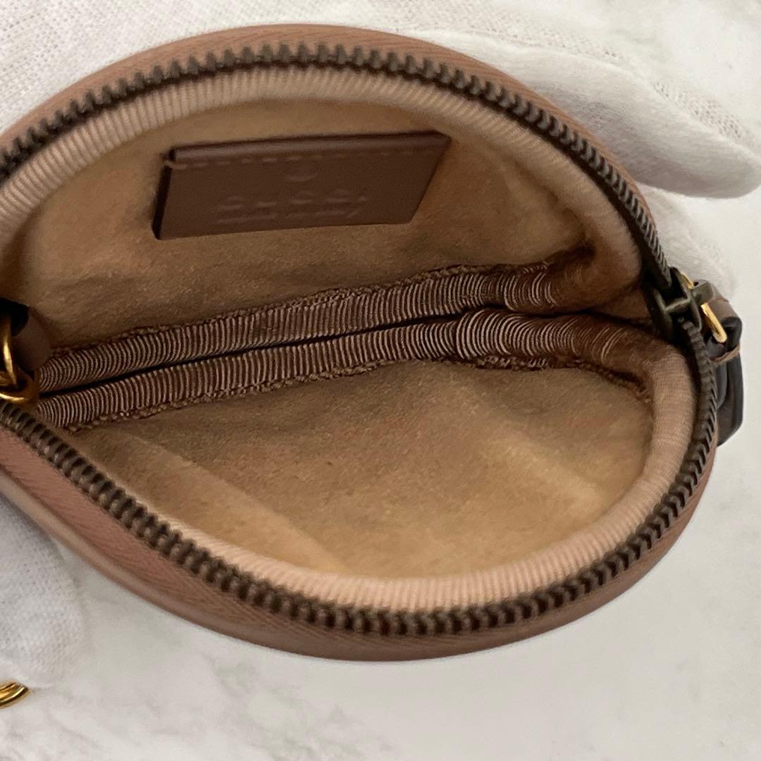 グッチ GGマーモント パース ケース ベージュ GUCCI