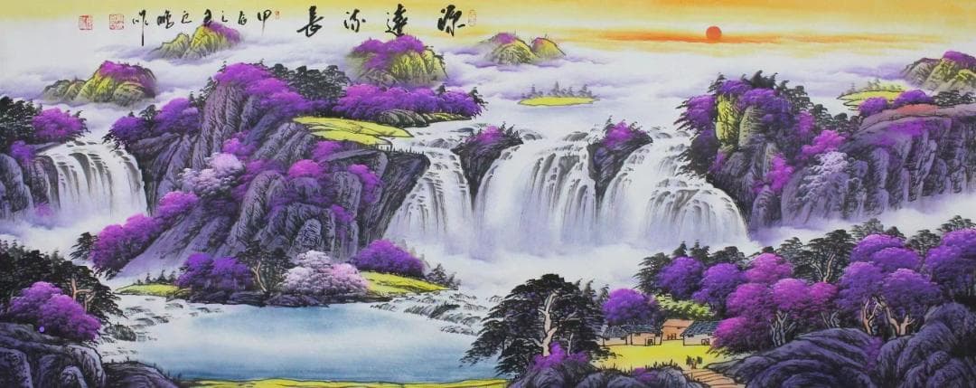 高雲鵬、本物です。国家一級美術師。