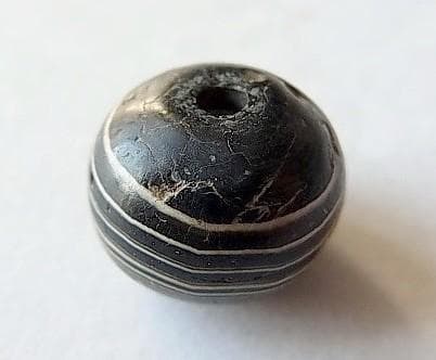 ★A3101★古代石 (163) 縞瑪瑙　スレマニ バンデッド アゲート