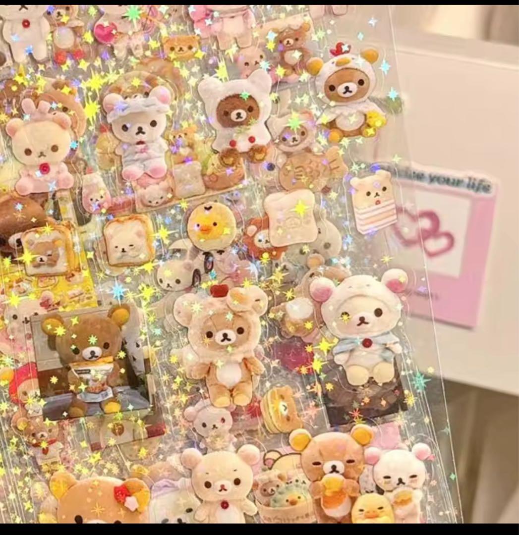 15日まで取り置き中。しずくちゃん　ボンボンドロップシール　ウォーターシール