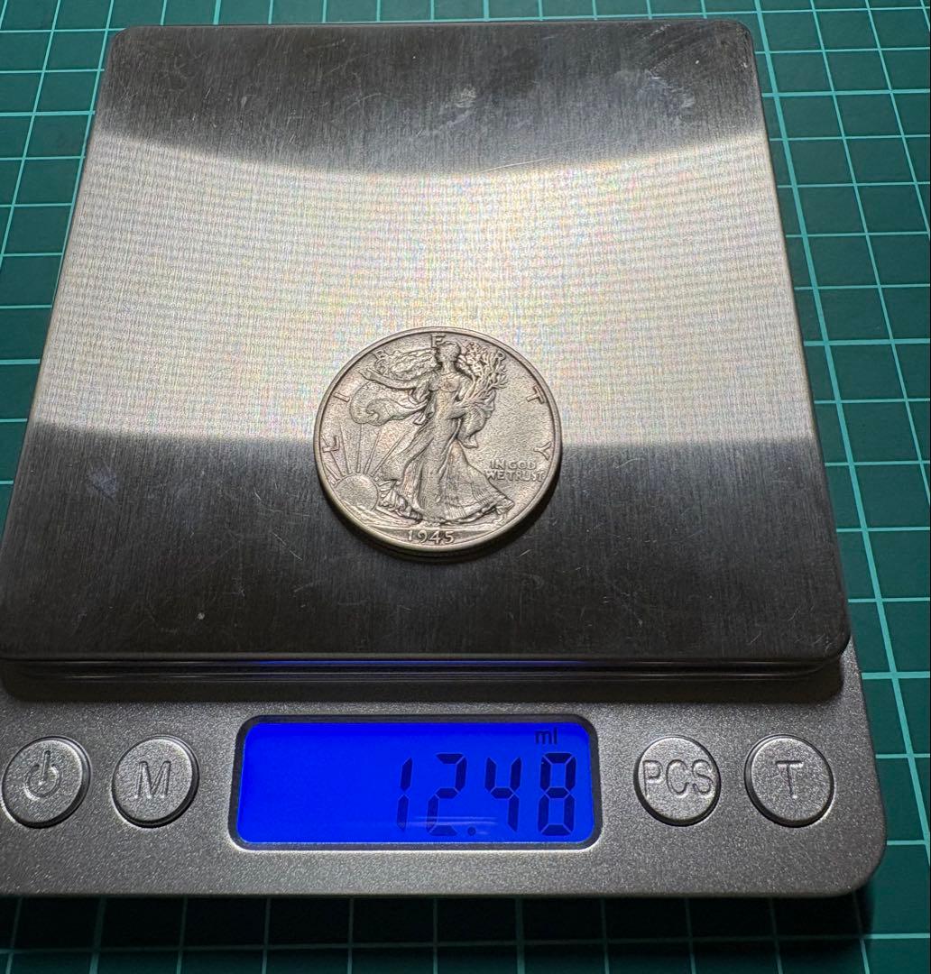 1944年 、1945年【ミントマークS】ウォーキング・リバティ 50セント