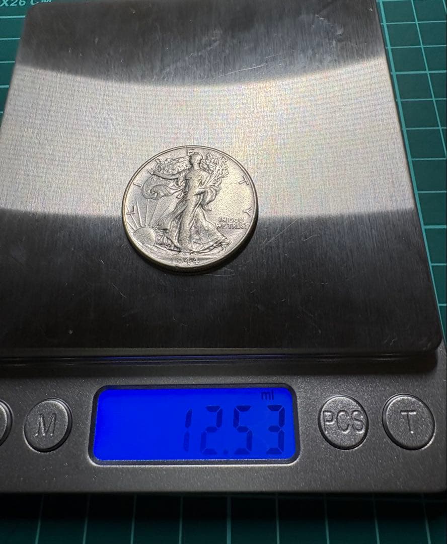 1944年 、1945年【ミントマークS】ウォーキング・リバティ 50セント