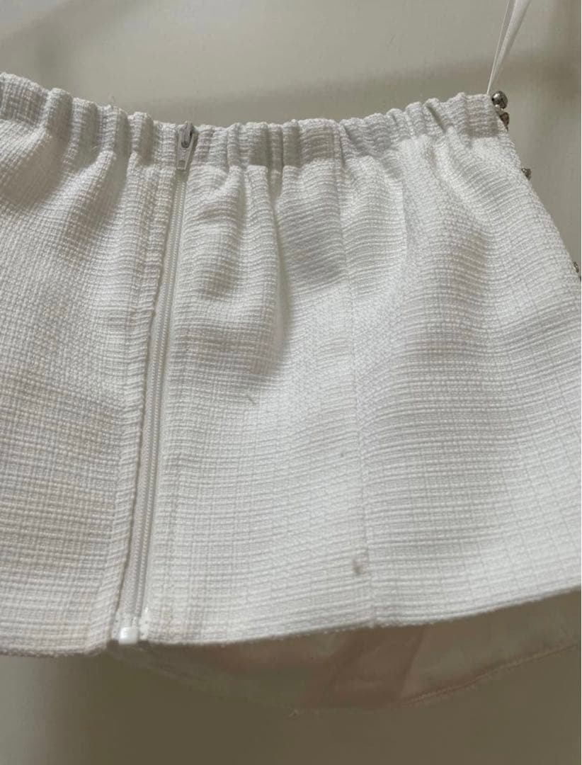 ROBE de FLEURS 如月れいちゃんコラボ　fm3758 white/M