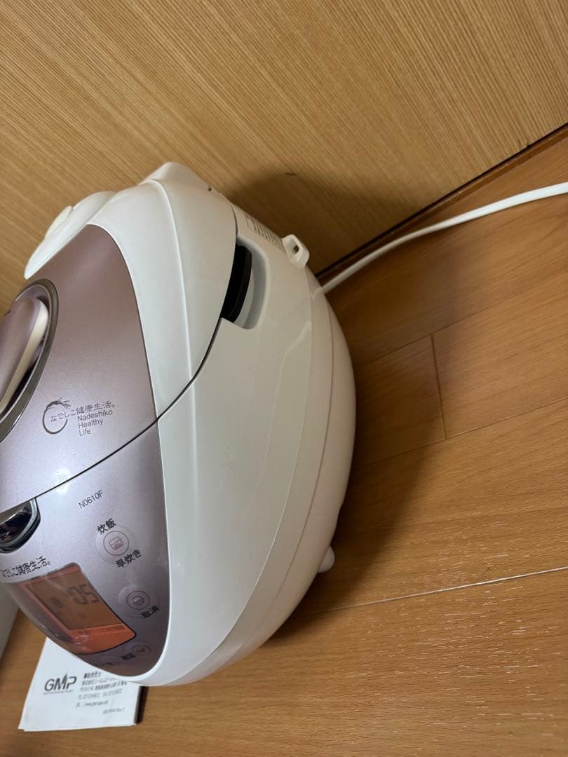 なでしこ健康生活　炊飯器　高圧力ヒーター式加熱式加熱　CRP-N0610N