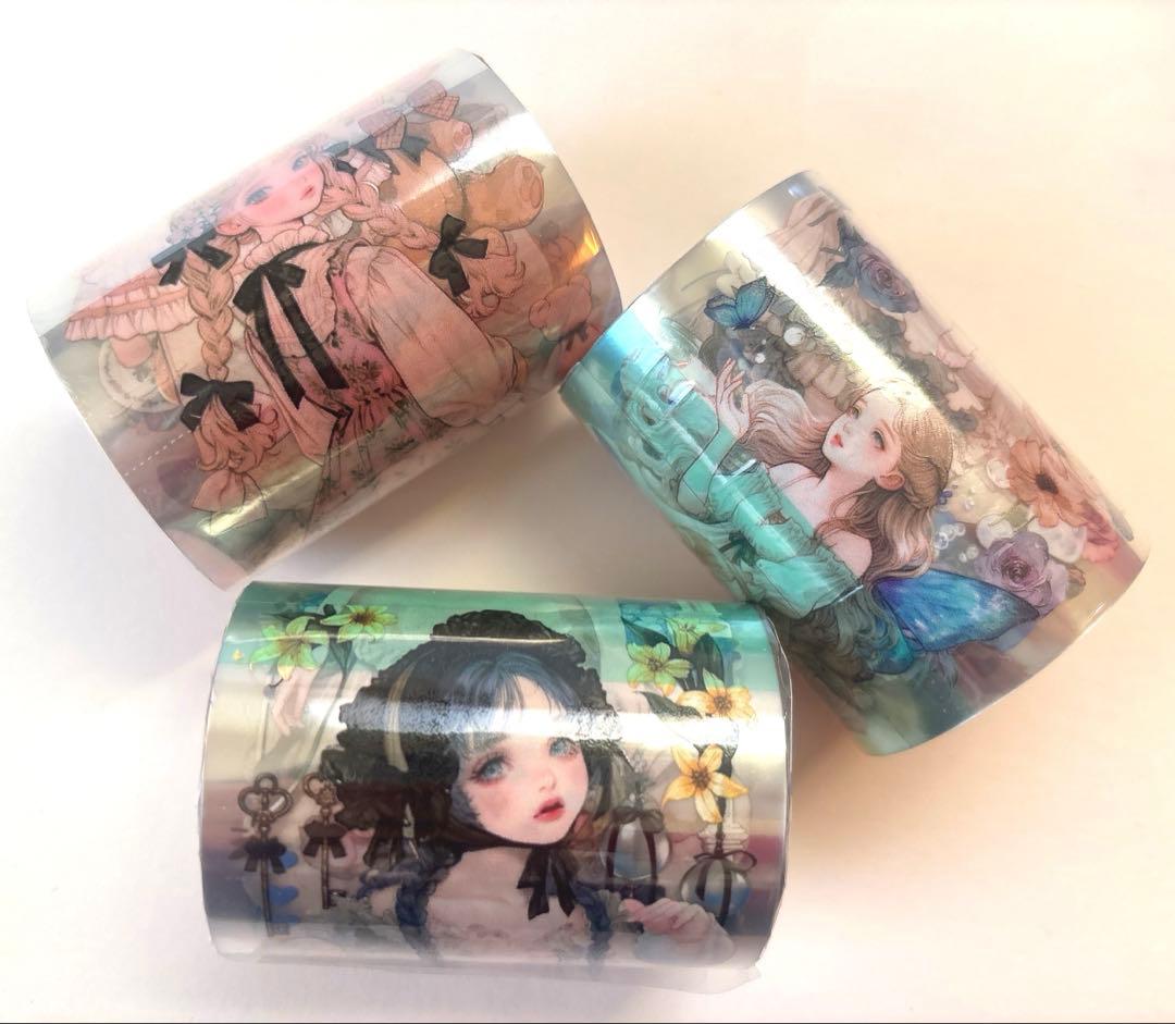 海外PETテープ 5点まとめ売り 新品未開封品