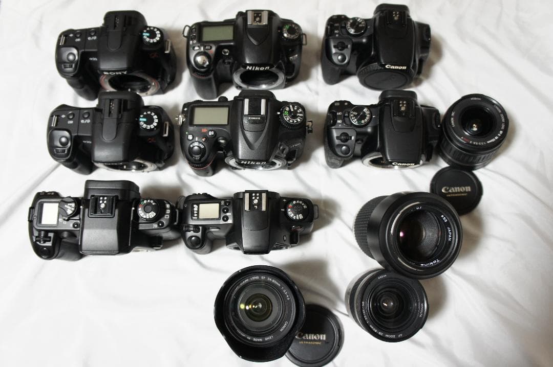 【ジャンク】一眼レフカメラ８台セット