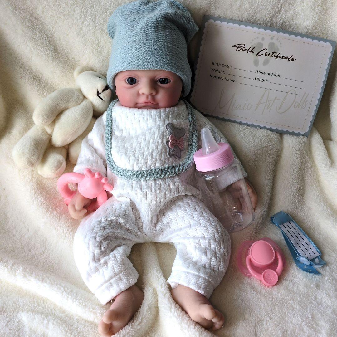 リボンドール❀フルシリコンベビー男の子