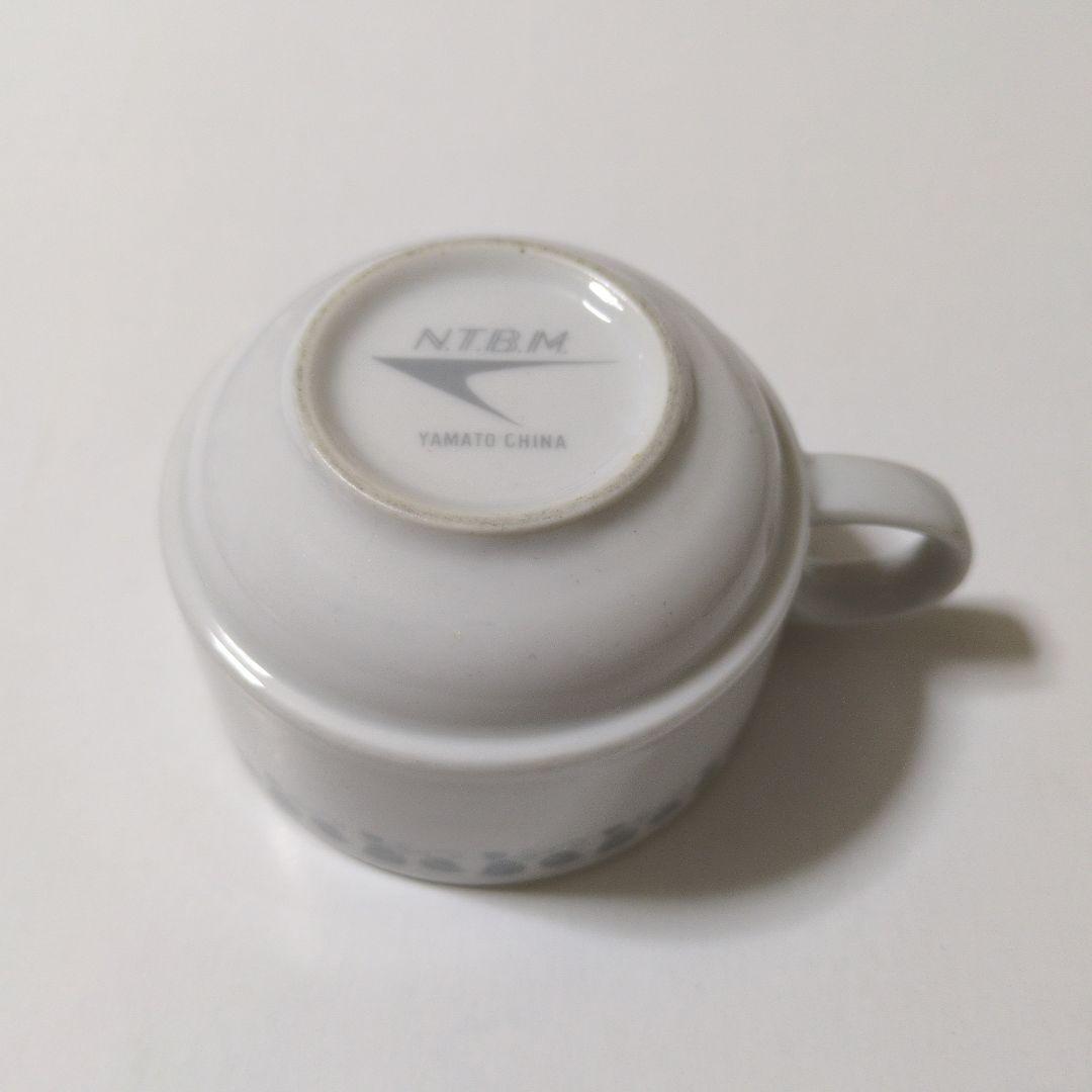 東海道山陽新幹線 食堂車の食器 コーヒーカップ NTBMマークあり