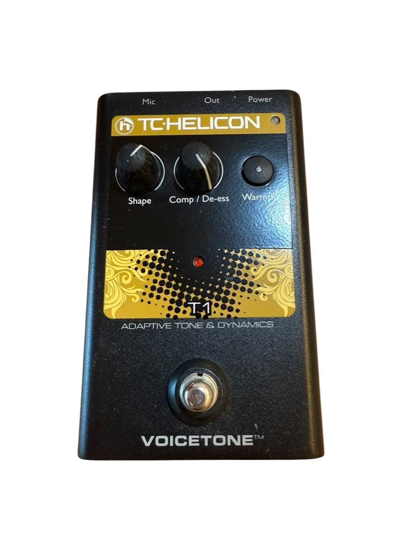 TC-HELICON VoiceTone T1 ギターエフェクター