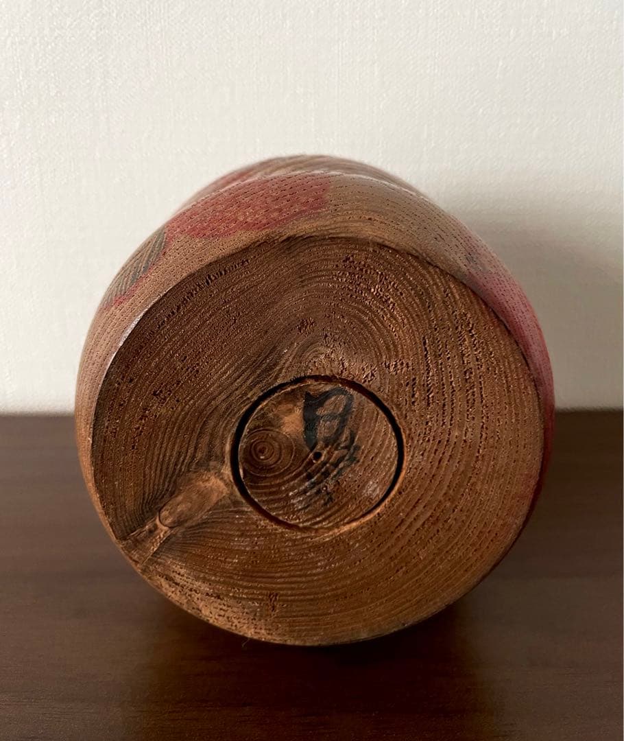 石原 日出男 Hideo 創作 こけし Kokushi doll 木製 人形