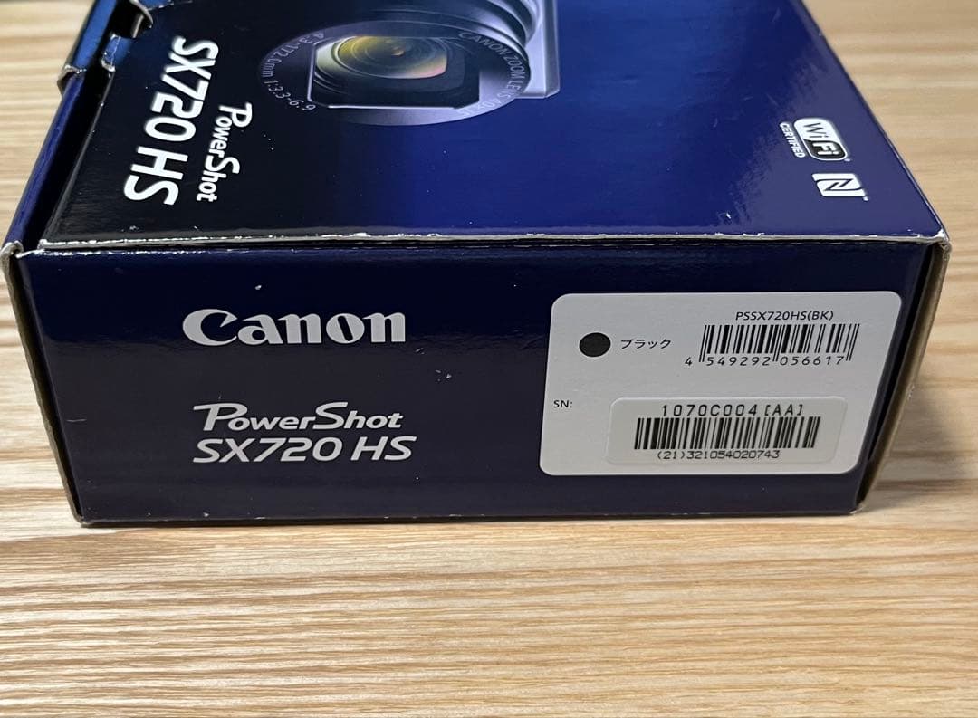 Canon キャノン PowerShot SX720 HS ブラック