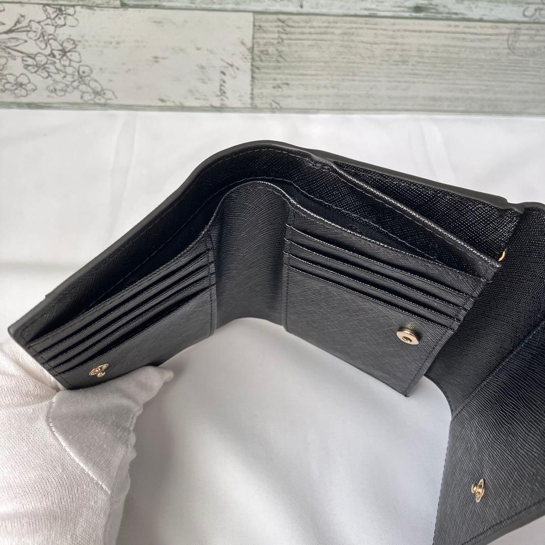 【値下交渉可能】トリーバーチ　Tory Burch ブラック 三つ折り財布