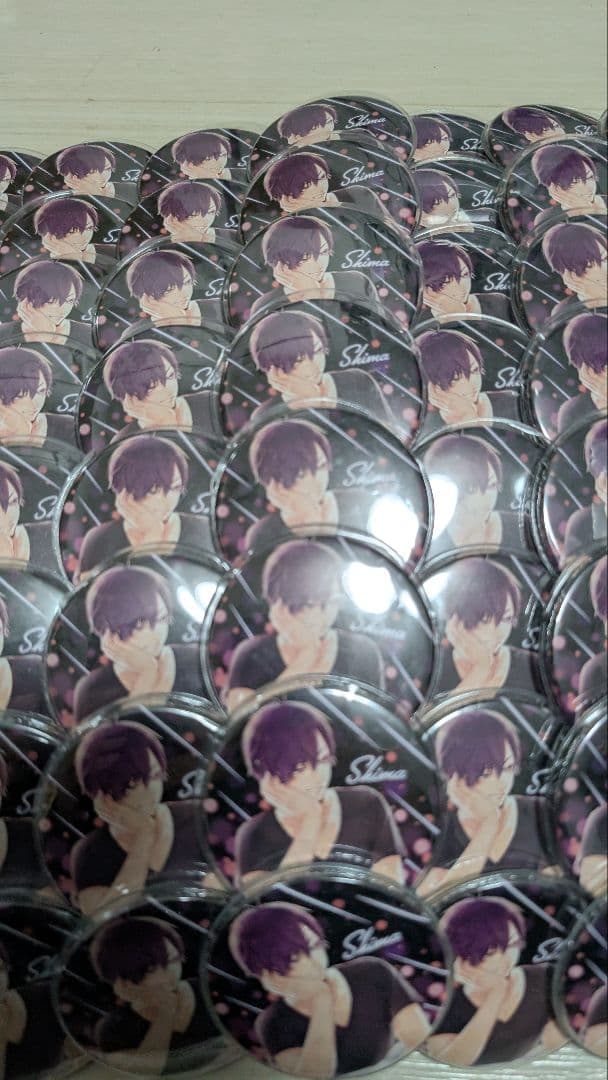 浦島坂田船　志摩　志摩セン　ツーマン　缶バッジ　80個セット　カバー付き