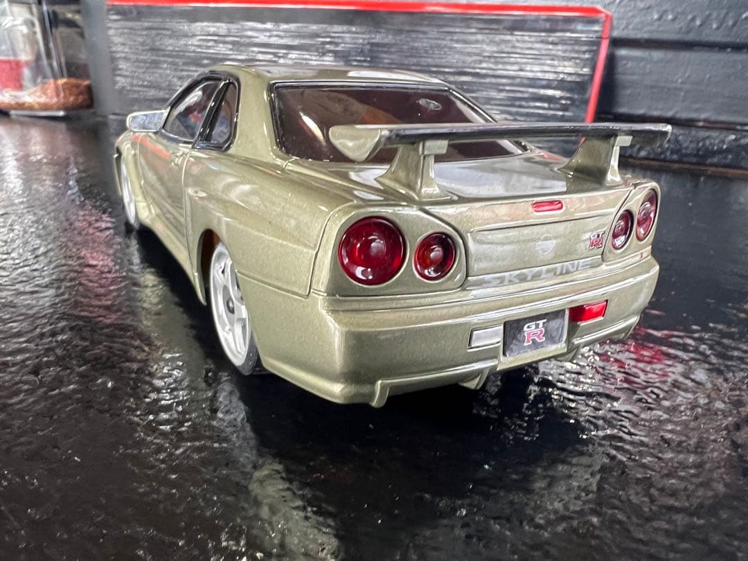 京商ミニッツレーサーボディGTR R34 未使用品