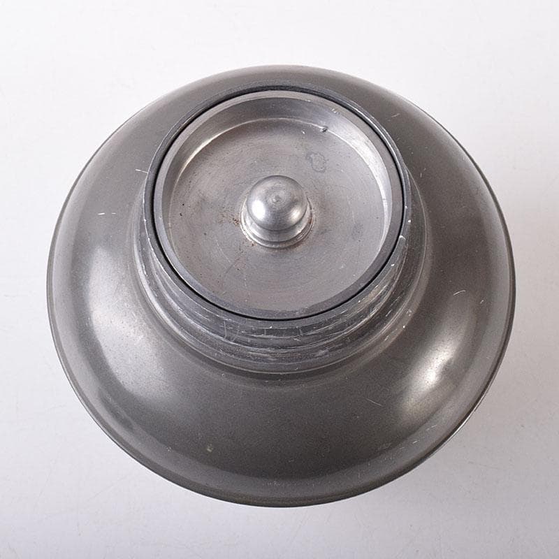 煎茶道具　錫製　茶壷　茶心壷　約718g　F　R8746