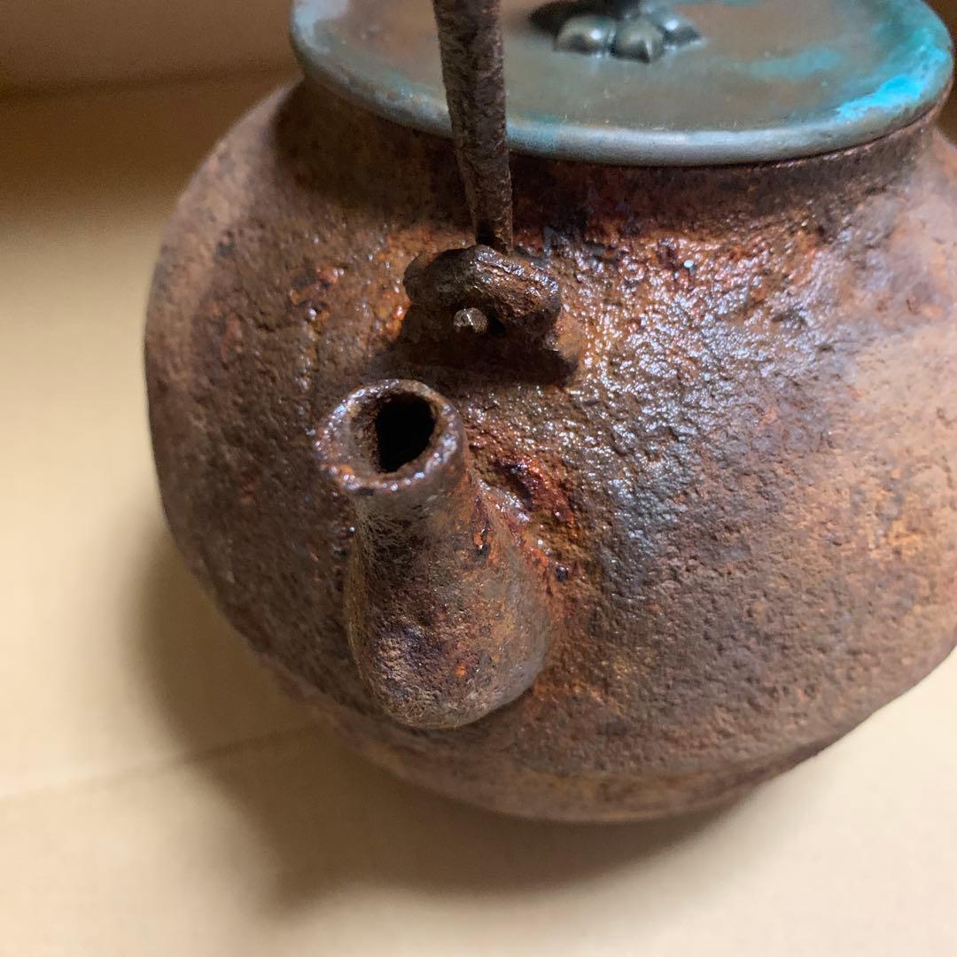 鉄瓶　24時間以上水漏れなし