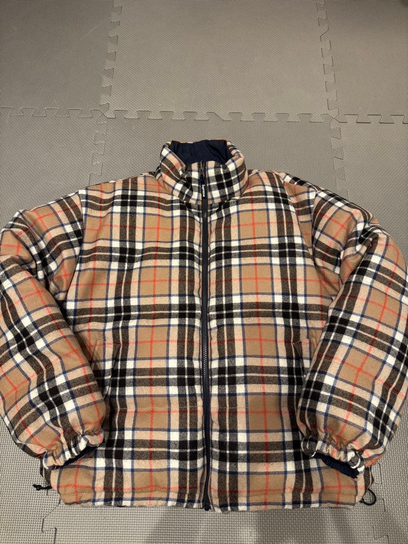 ジャケット・アウター Supreme Reversible Puffer Jacket \"Navy\"